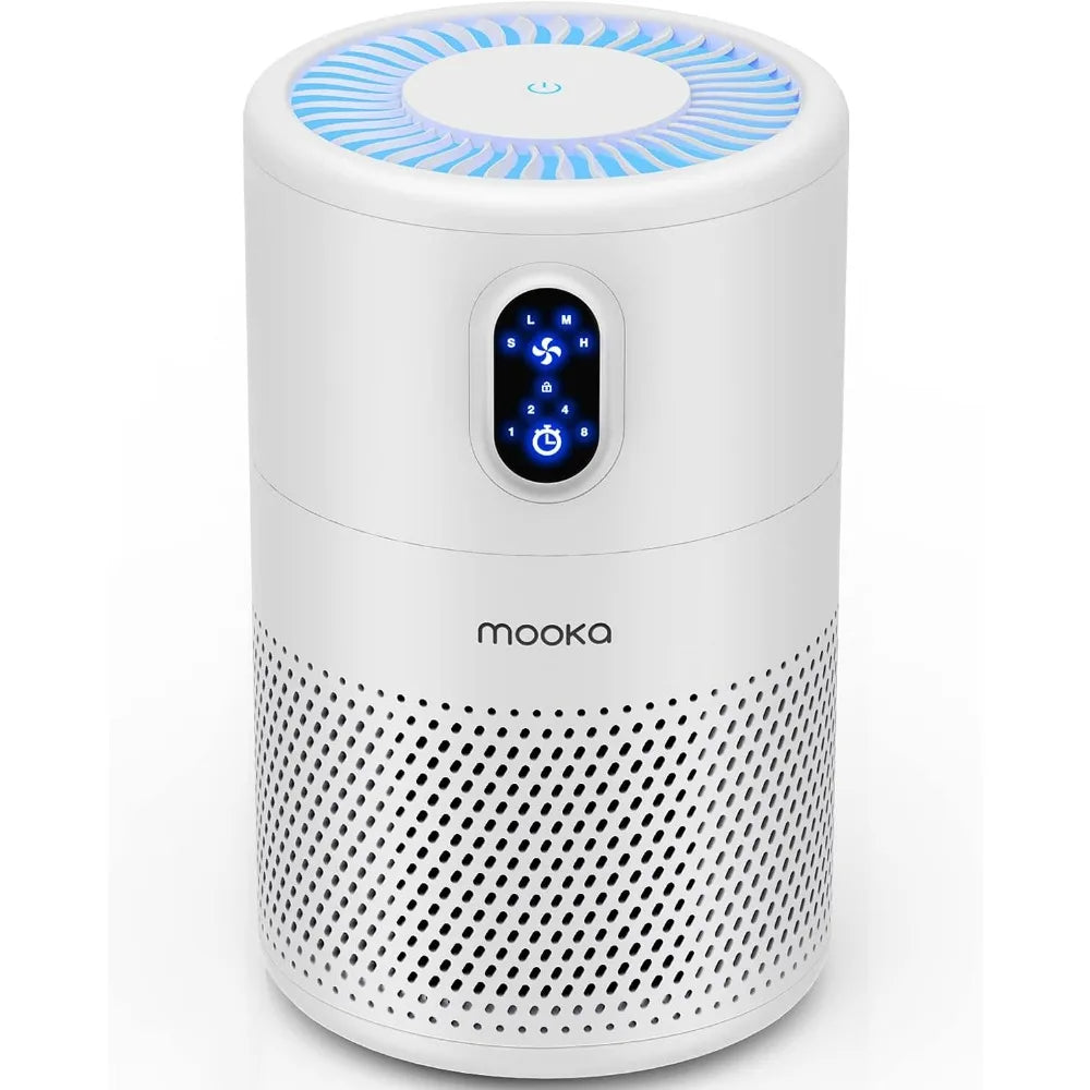 Air Purifiers for Home Large Room up to 1076Ft², H13 True HEPA Air Filter Cleaner, Odor Eliminator, Remove Smoke Dust Pollen